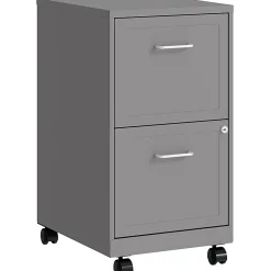 LYS Mobile File Cabinet - 14.3"x18"x26.5" - 2x Drawer(s) Ā - VF218AMSR