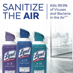 LYSOL® Air Sanitizer Spray - Simple Fresh 10 oz., Case of 6 cans