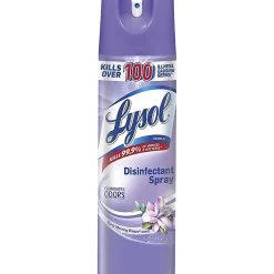 Lysol® Breeze Disinfectant Spray, 19 Oz, Early Morning Breeze Scent, Carton Of 12 Bottles