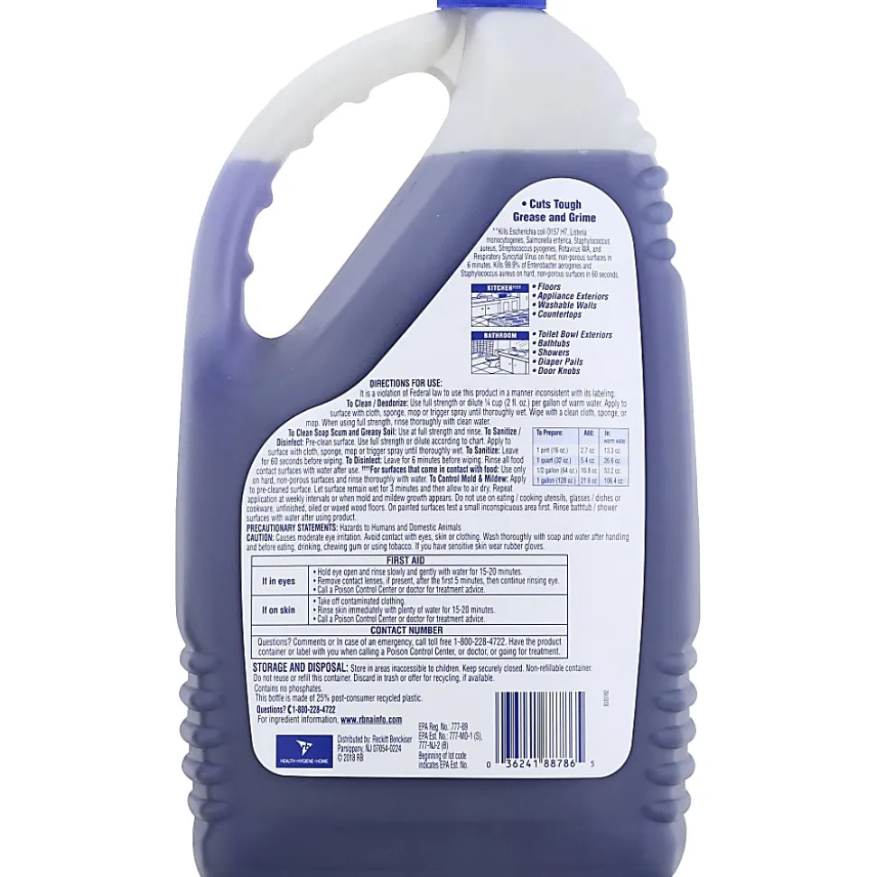 Lysol® Clean & Fresh Multi-Surface Cleaner, Clean & Fresh Lavender Orchid Scent, 144 Oz Bottle