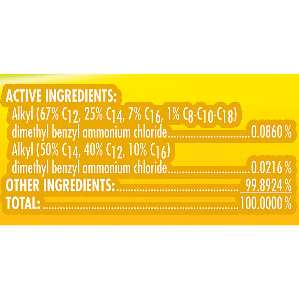 Lysol® Disinfectant All-Purpose Cleaner, Lemon Breeze Scent, 32 Oz Bottle, Box Of 12