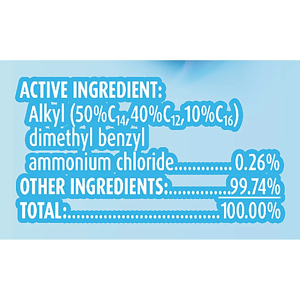 Lysol® Disinfecting Wipes, Crisp Linen Scent, 7" x 7.25", Canister Of 80