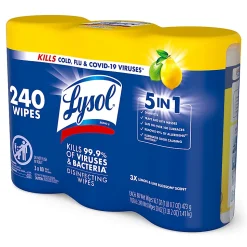 Lysol® Disinfecting Wipes, Lemon & Lime Blossom® Scent, 7