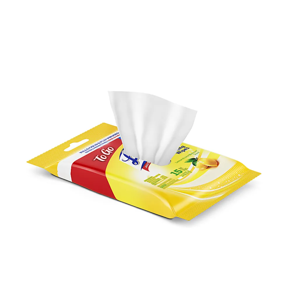 Lysol Disinfecting Wipes – Lemon & Lime Blossom, 15 ea/pk