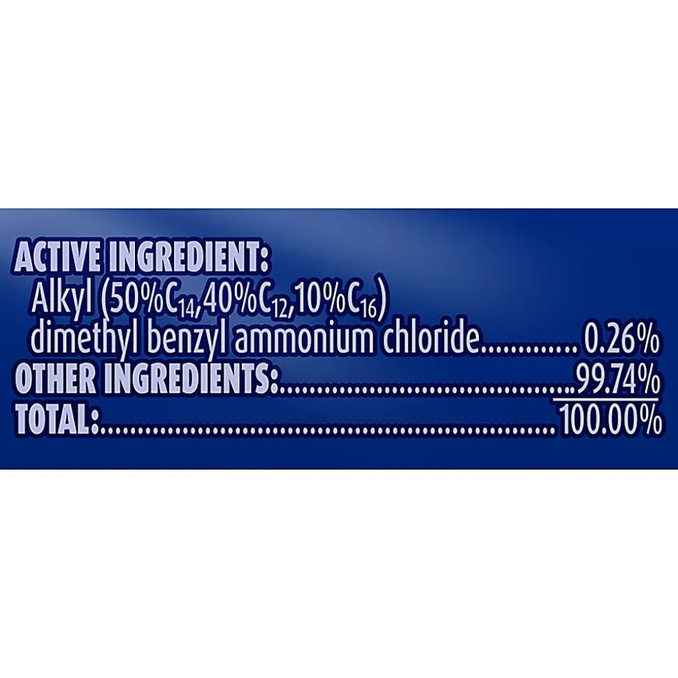Lysol® Disinfecting Wipes, Lemon & Lime Blossom® Scent, 7" x 7.25", 35 Wipes Per Canister, Case Of 3 Canisters