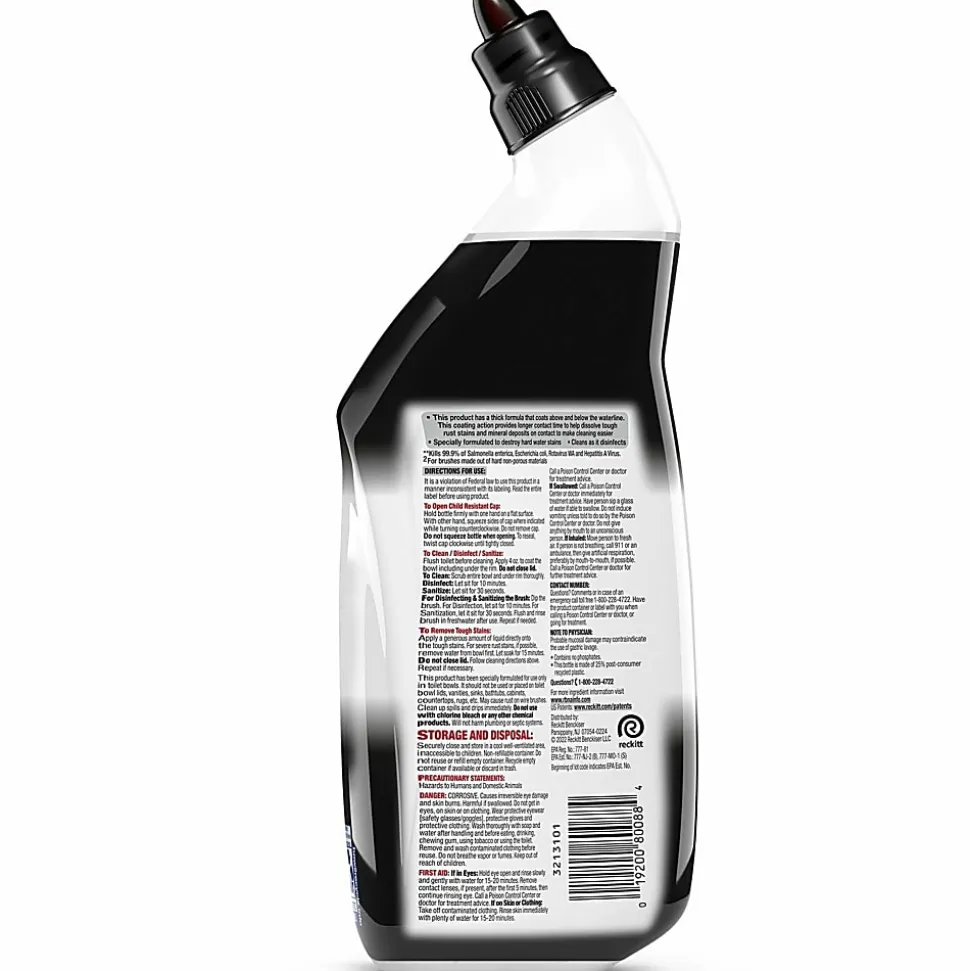 Lysol Lime/Rust Toilet Bowl Cleaner - 24 fl oz (0.8 quart) - Atlantic Fresh Scent - Blue - 1 Each