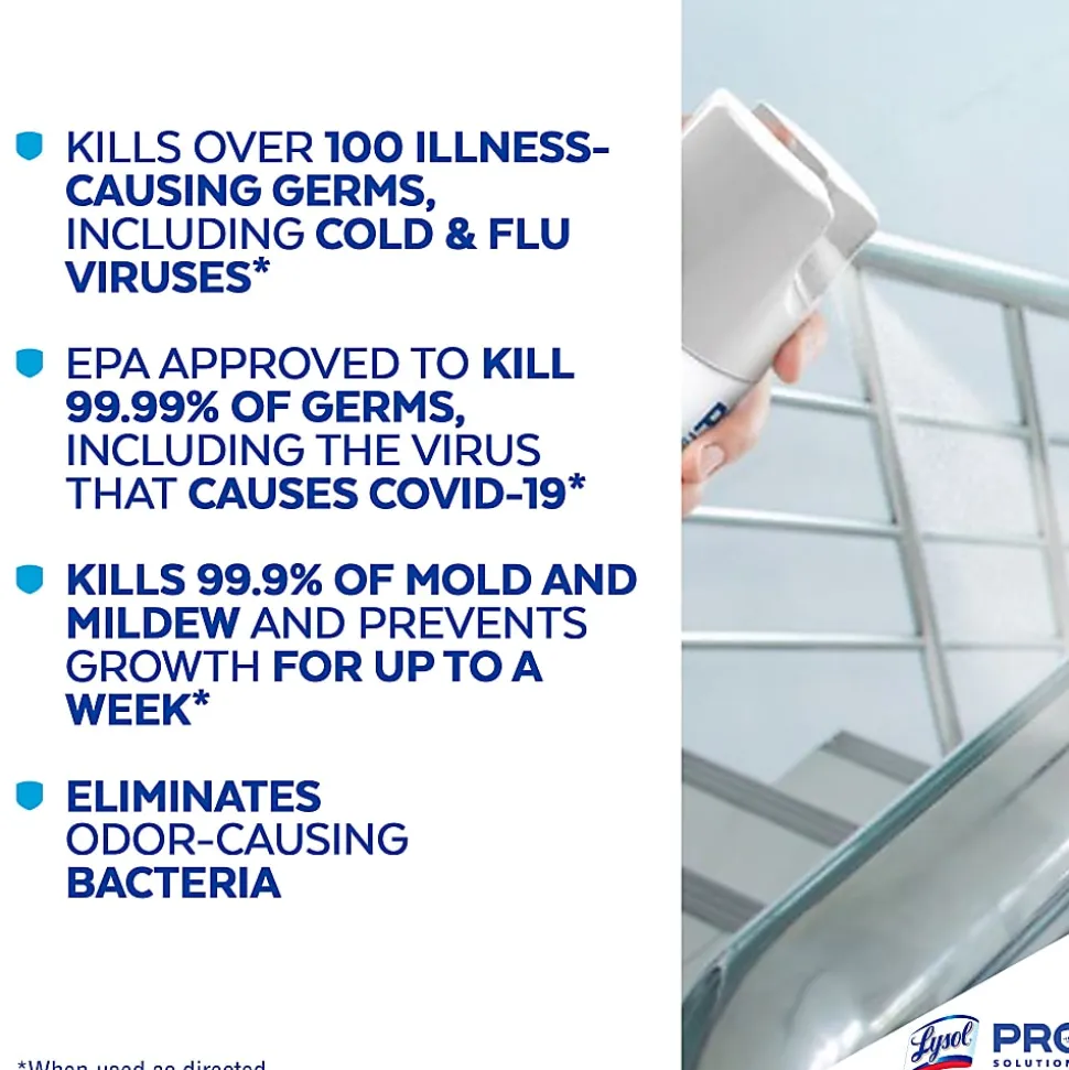 Lysol® Professional Disinfectant Spray, Original Scent, 19 Oz Bottle, Case Of 12