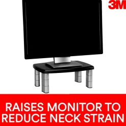 3M™ Adjustable-Height Monitor Stand