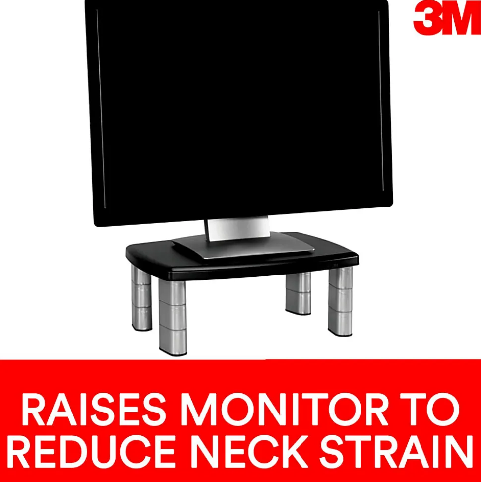 3M™ Adjustable-Height Monitor Stand
