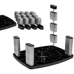 3M™ Adjustable-Height Monitor Stand