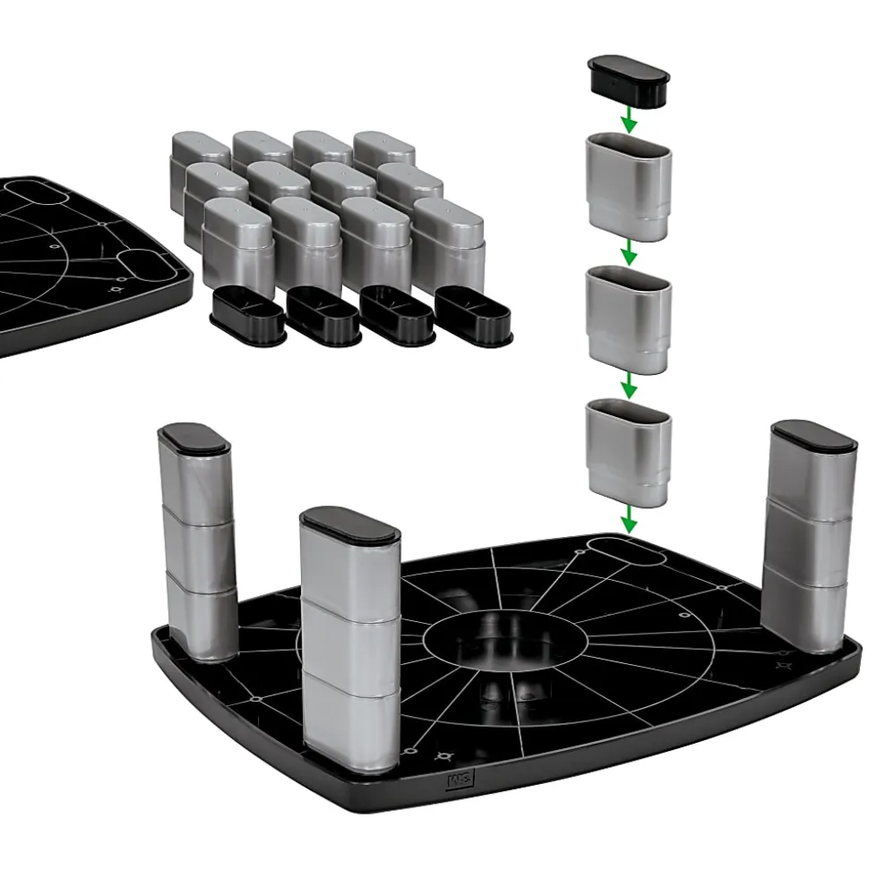 3M™ Adjustable-Height Monitor Stand