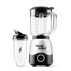 Magic Bullet Full Size Blender Combo, 48 Oz, Silver, Total Qty 1