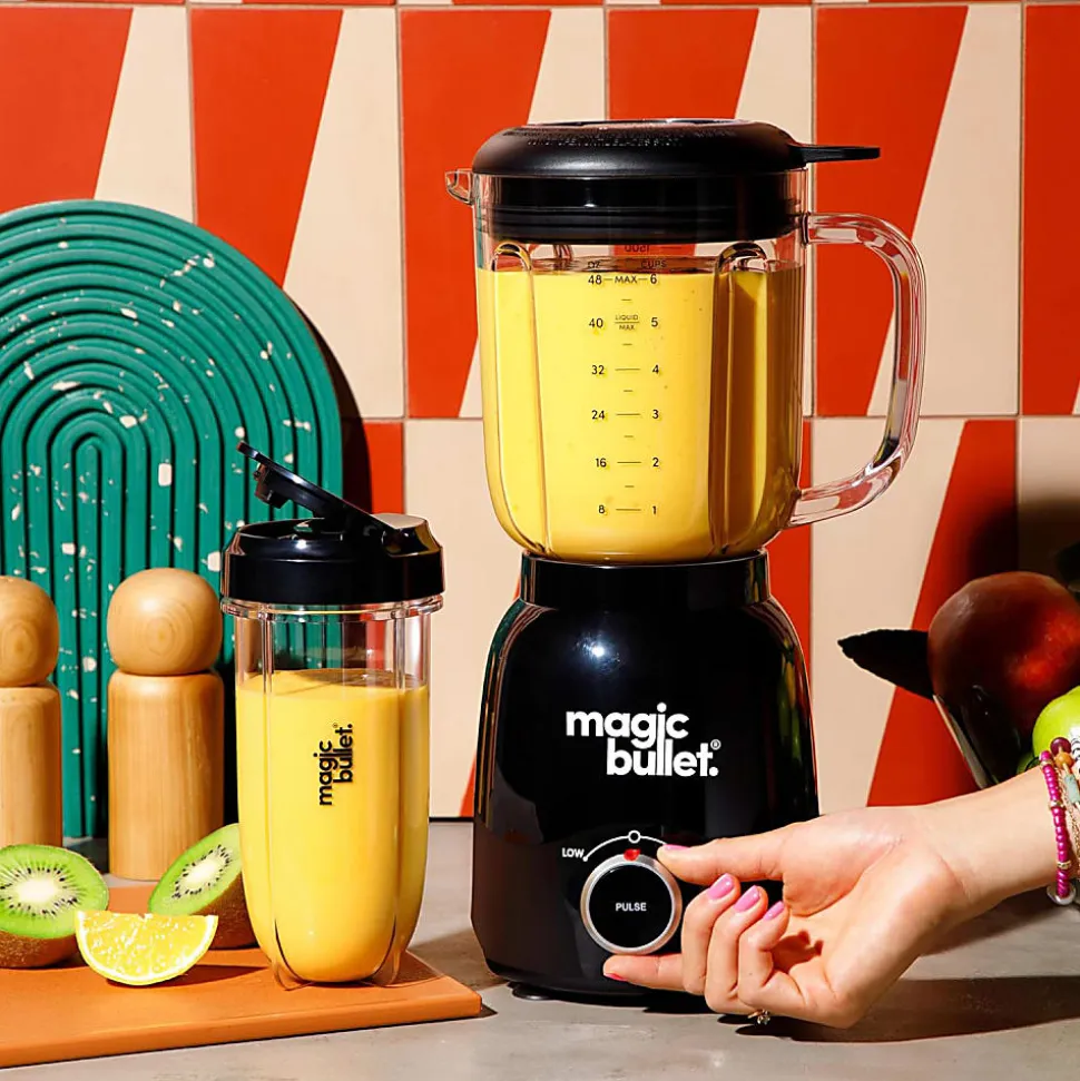 Magic Bullet Full Size Blender Combo, 48 Oz, Matte Black, Total Qty 1