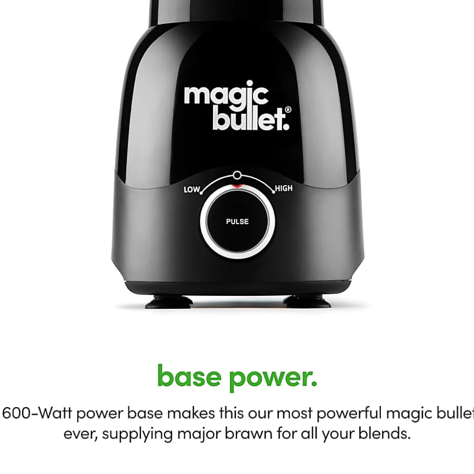 Magic Bullet Full Size Blender Combo, 48 Oz, Matte Black, Total Qty 1