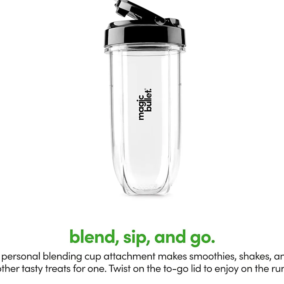 Magic Bullet Full Size Blender Combo, 48 Oz, Matte Black, Total Qty 1
