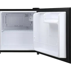 Magic Chef 1.7 cu. ft. Mini Refrigerator - 1.70 ft³ - Auto-defrost - Reversible - 1.70 ft³ Net Refrigerator Capacity - 245 kWh per Year - Black