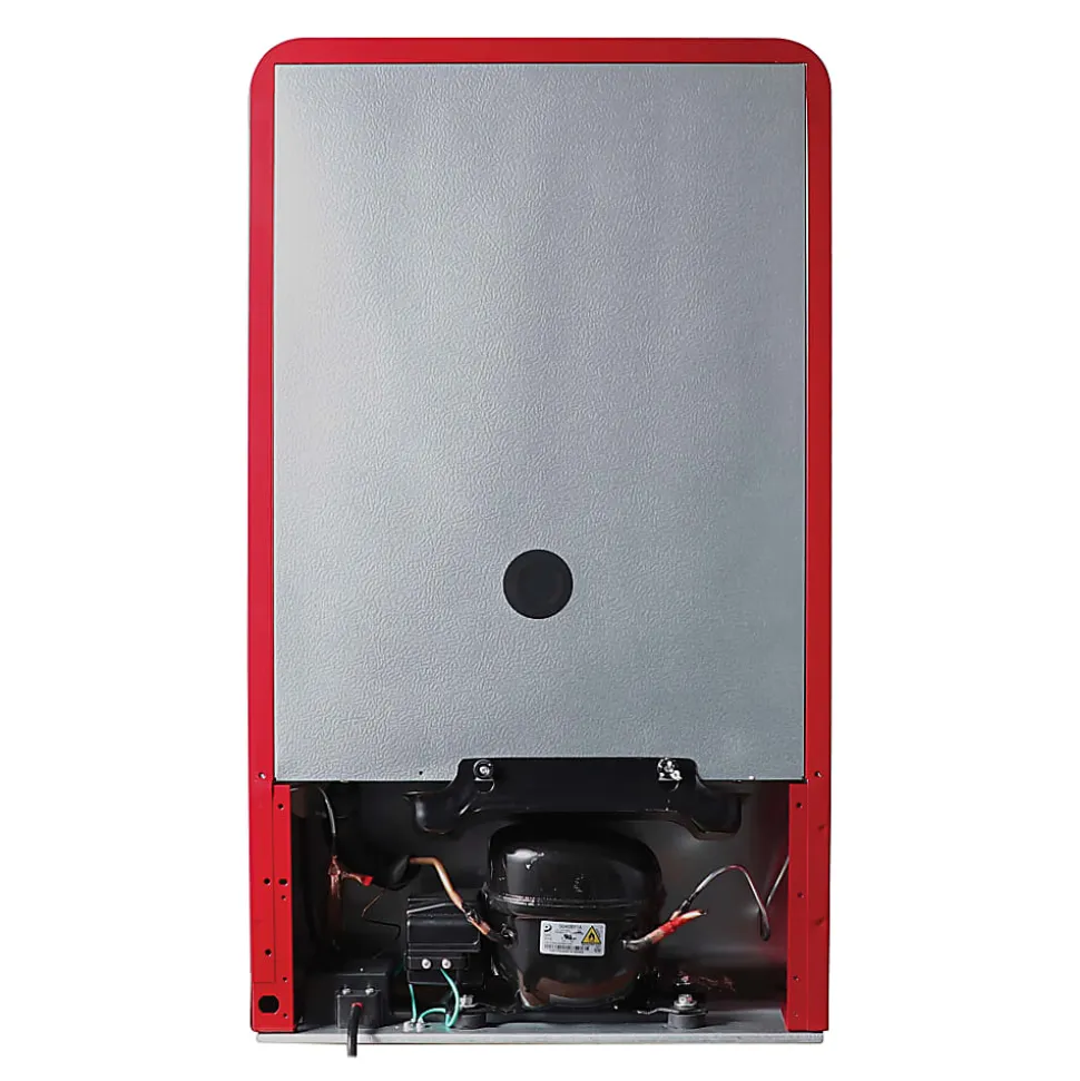 Magic Chef 3.2-Cu. Ft. Retro Mini Fridge With Manual Defrost, Red