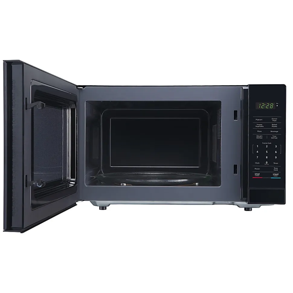 Magic Chef MC110MB 1.1 Cu. Ft. 1,000W Digital Touch Countertop Microwave, Black