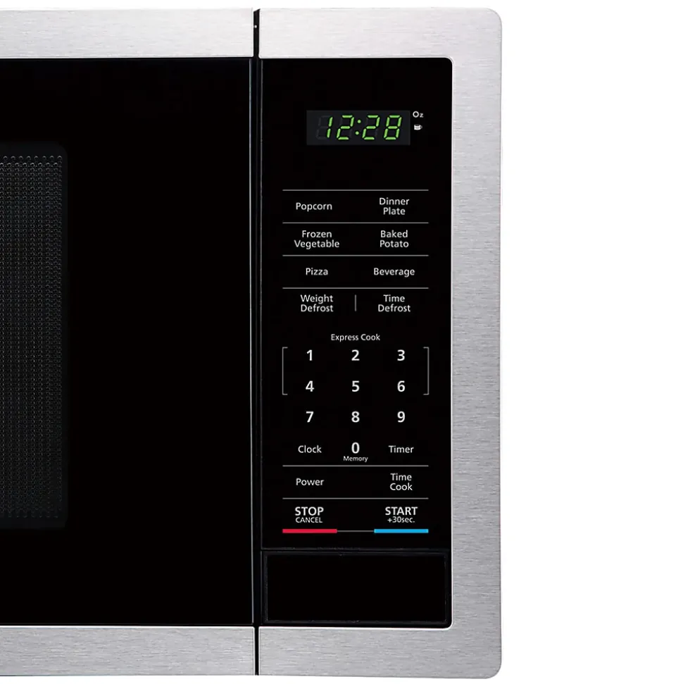 Magic Chef® 900-Watt Digital-Touch Countertop Microwave, 0.9 Cu. Ft., Silver