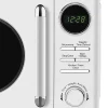Magic Chef 700-Watt Retro Countertop Microwave, 0.7 Cu. Ft., White