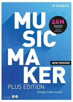 MAGIX Music Maker Plus 2021, For Windows®, CD/Product Key
