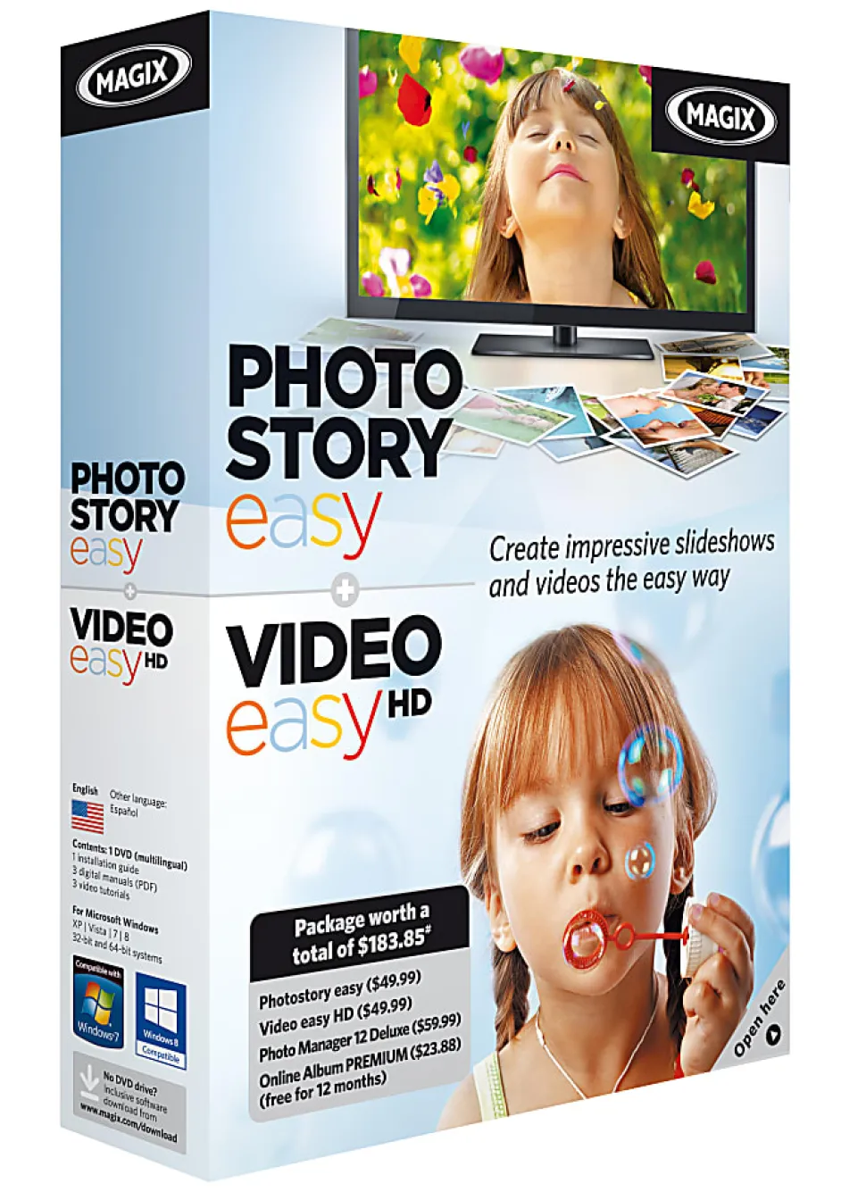 Magix PhotoStory Easy & Video Easy HD Bundle, Disc