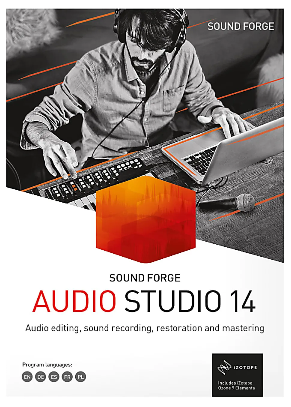 Magix SOUND FORGE Audio Studio 14, Disc/Download