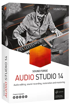 Magix SOUND FORGE Audio Studio 14, Disc/Download