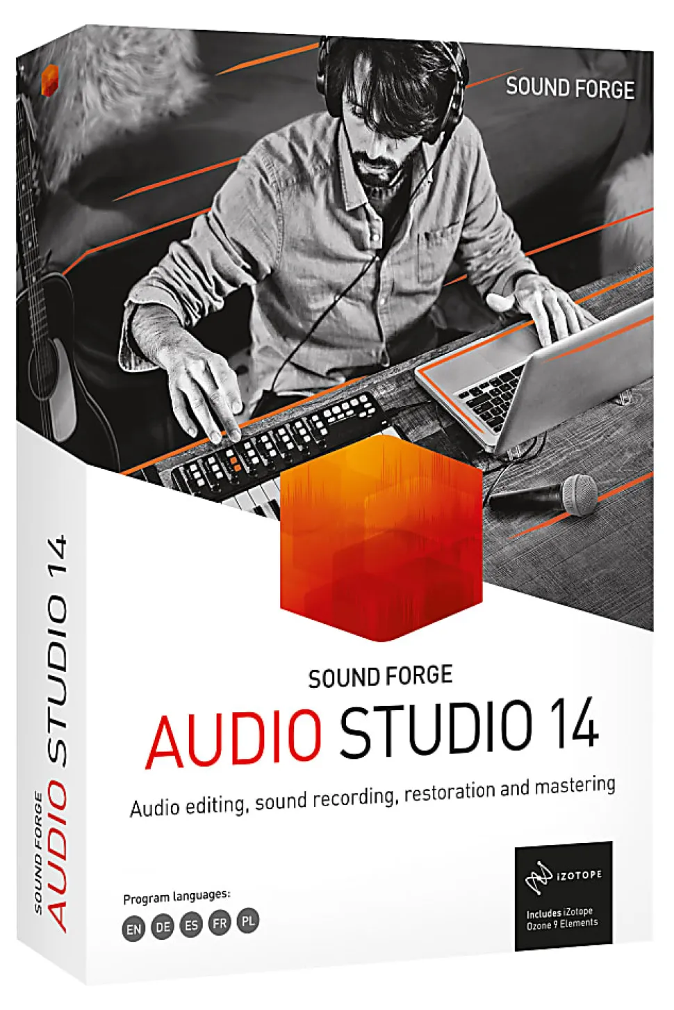 Magix SOUND FORGE Audio Studio 14, Disc/Download