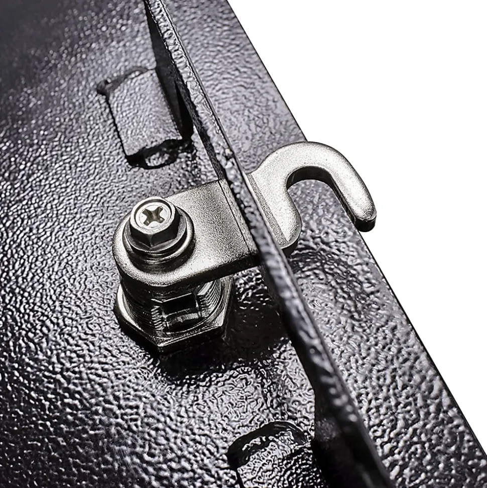 Mail Boss™ Curbside Locking Mailbox, 13 3/4" x 11 1/4" x 21", Black