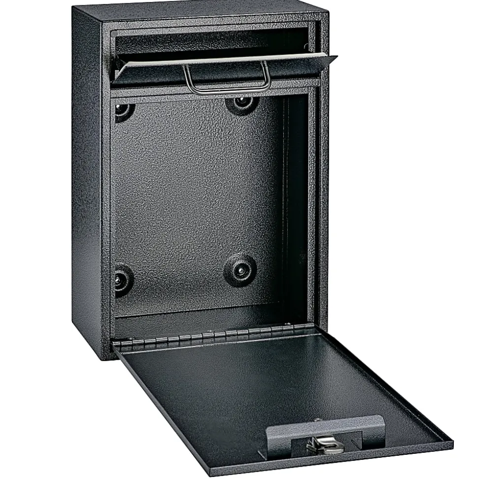 Mail Boss Locking Security Drop Box, 16 1/4"H x 11 1/4"W x 4 3/4"D, Galaxy