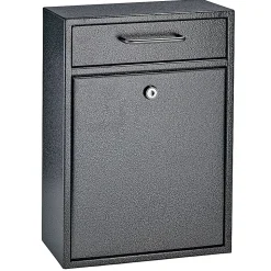 Mail Boss Locking Security Drop Box, 16 1/4
