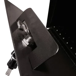 Mail Bossâ„¢ Metro Mail Wall Mount Locking Mailbox, 14 3/4"H x 15 2/5"W x 7 1/8"D, Black