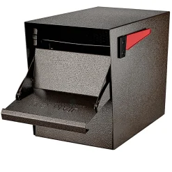 Mail Bossâ„¢ Package Master Locking Mailbox, 16 1/2"H x 12"W x 21 1/2"D, Bronze