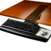 3M™ AKT90LE Adjustable Keyboard Tray, Black/Charcoal