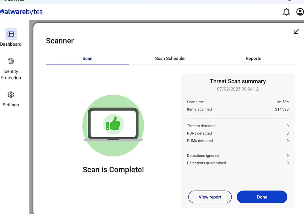 Malwarebytes Standard, Premium Security 5-Device, 1 Year