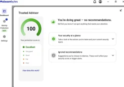 Malwarebytes Standard, Premium Security 3-Device, 1 Year