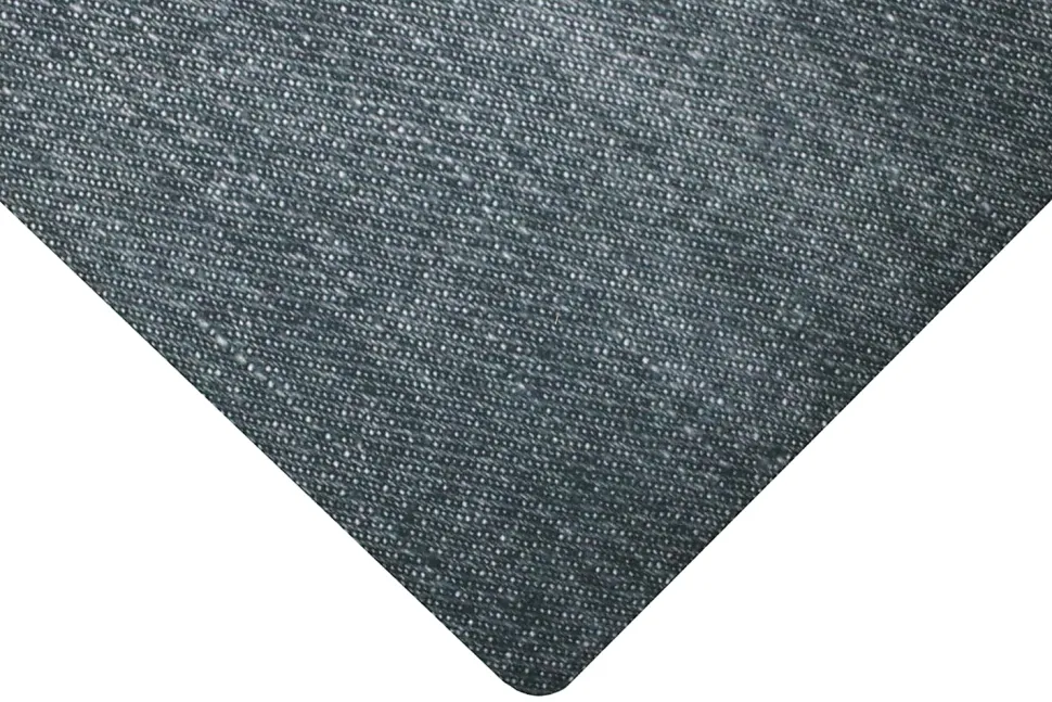 M+A Matting Desk Chair Mat, 35" x 47", Stonewash Gray