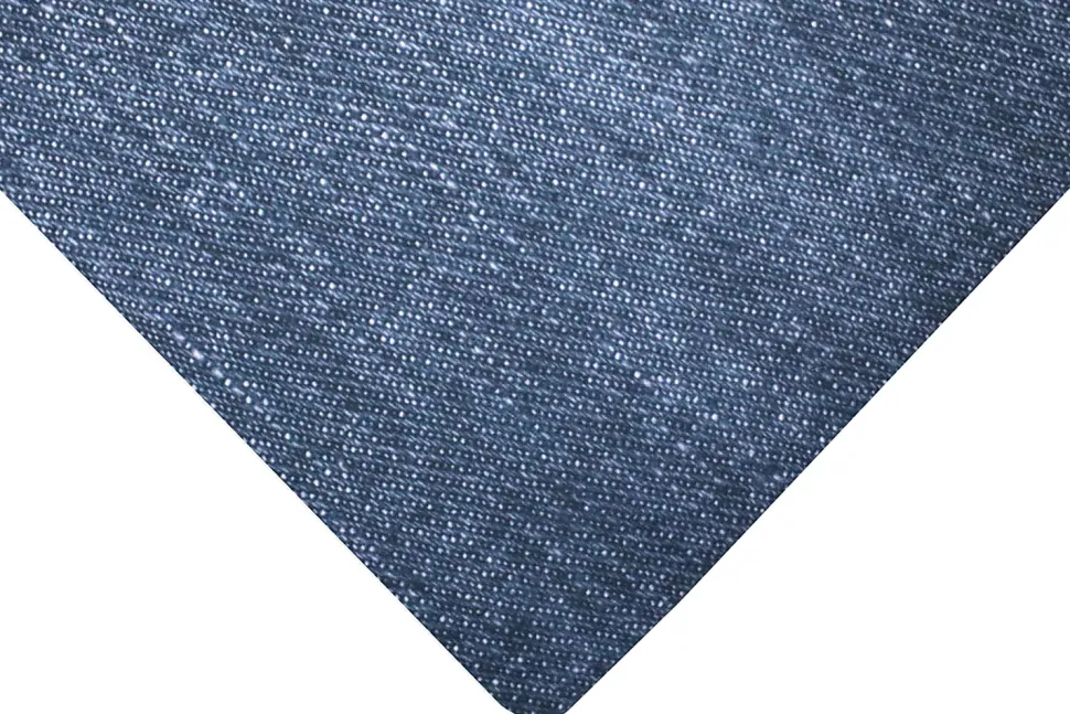 M+A Matting Desk Chair Mat, 35" x 47", Stonewash Blue