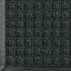 M+A Matting WaterHog Squares Classic Floor Mat, 6' x 12', Charcoal