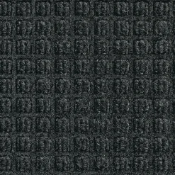 M+A Matting Waterhog Squares Fashion Floor Mat, 6' x 8', Charcoal