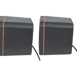 Manhattan 2600 Series Speaker System, Small Size, Big Sound, Two Speakers, Stereo, USB power, Output: 2x 3W, 3.5mm plug - 161435