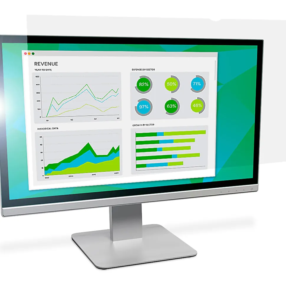 3M™ Anti-Glare Screen Filter for Monitors, 21.5" Widescreen (16:9), AG215W9B