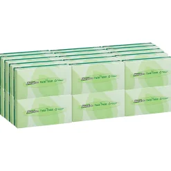 Marcal® Pro 2-Ply Facial Tissues, 100% Recycled, White, Box Of 100, 30 Boxes Per Case