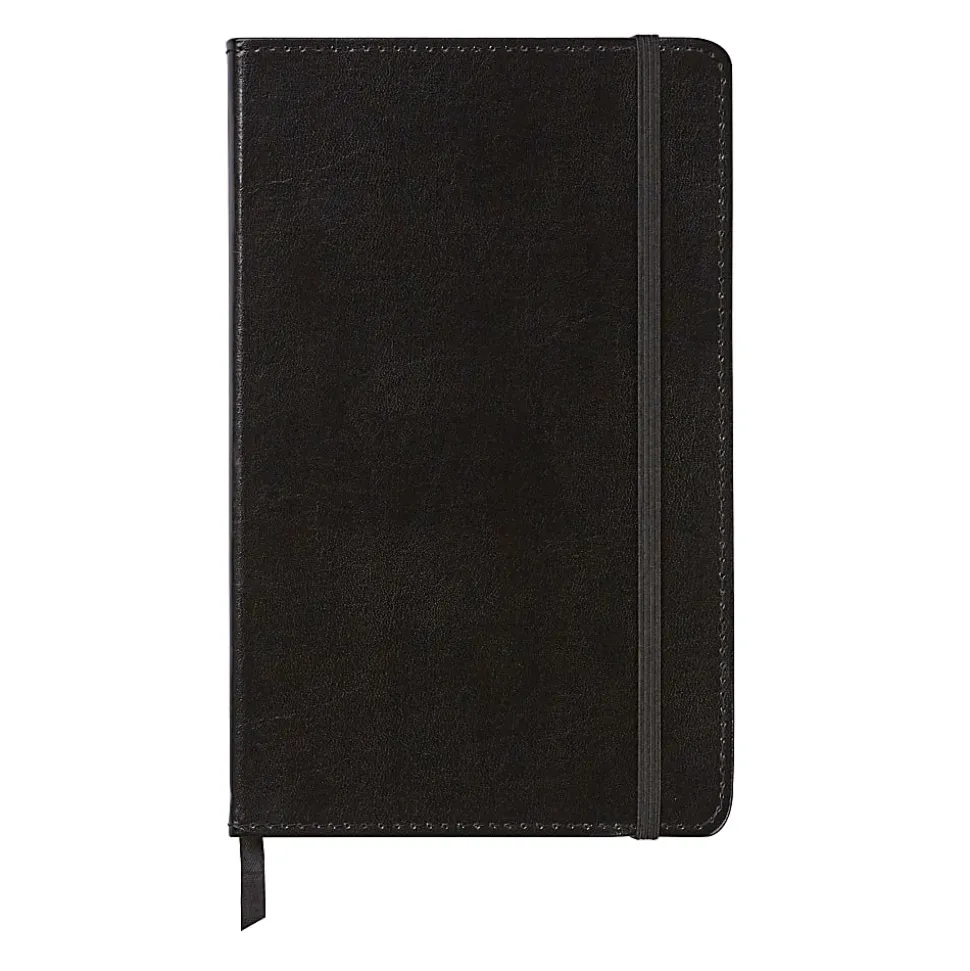 Markings by C.R. Gibson® Bonded Leather Medium Bound Journal, 5" x 7-1/2", College Rule, Assorted Colors