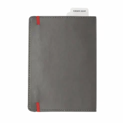 Markings by C.R. GibsonĀ® Bulletin Log Journal, 6" x 8 1/2", 240 Pages (120 Sheets), Gray