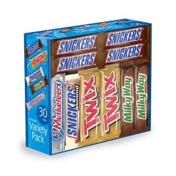 Mars Chocolate Bars, Variety Pack Of 30