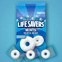 Mars Lifesavers Pep-O-Mint Breath Mints Hard Candy, 44.93 Oz