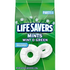 Mars Lifesavers Wint-O-Green Breath Mints Hard Candy, 44.93 Oz