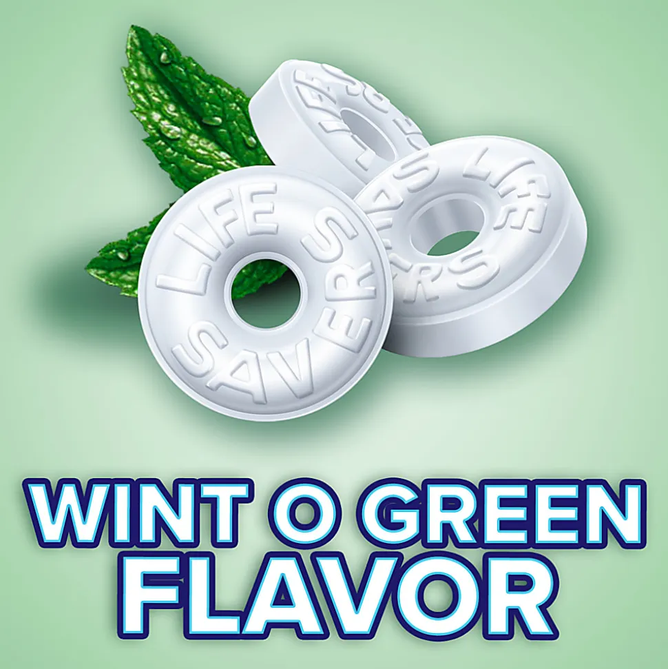 Mars Lifesavers Wint-O-Green Breath Mints Hard Candy, 44.93 Oz